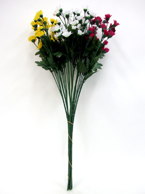 光触媒 造花 小菊10本セット